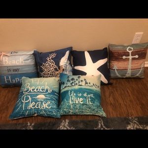 COPY - Beach pillow throws